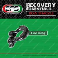 EFS Recovery Bow Shackle 4.75T Working Load Limit - Heavy Duty 4WD Offroad