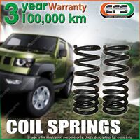 2x Front EFS 50mm Lift Coil Springs Up to 45kg for Landrover Defender 110 92-On