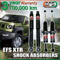 Front + Rear STD EFS XTR Shock Absorbers for Mitsubishi Triton 4WD MQ 2015 ON