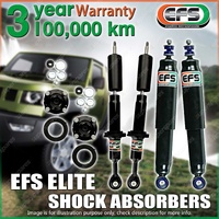 Front Rear 30mm Lift EFS Elite Shock Absorbers for Toyota Landcruiser 200 Series