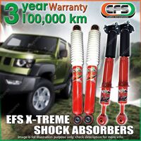 Front + Rear 50mm Lift EFS X-Treme Shock Absorbers for Ford Ranger PX3 07/2018-On