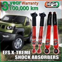 Front + Rear 45mm lift EFS X-Treme Shock Absorbers for Isuzu D-Max RG 08/2020-On