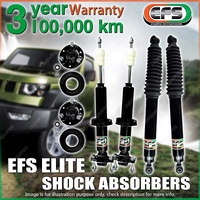 Front + Rear EFS Elite Shock Absorber 50mm Lift for Volkswagen Amarok 06/2023-On