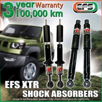 Front + Rear EFS XTR Shock Absorbers for Toyota Landcruiser Prado 250 Series