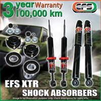 Front + Rear EFS XTR Shock Absorbers for Toyota Hilux GUN226R GUN227R N90 25-On