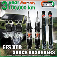Front + Rear EFS Standard XTR Shock Absorbers for Nissan Navara D27 4WD 26-ON