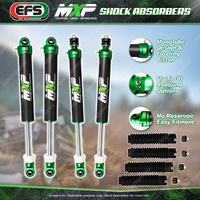 Front + Rear EFS High Lift MXP Shock Absorbers for Isuzu NPS 75 300 4X4 08-ON