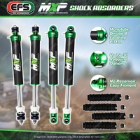 Front + Rear EFS 125mm Lift MXP Shock Absorbers for Nissan Patrol GQ GU Coil