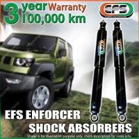 Pair Rear EFS Enforcer Shock Absorbers for Nissan 720 4X4 30mm Lift