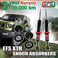 Pair Front EFS 40mm Lift XTR Shocks for Toyota Hilux GUN125R GUN126R GGN125R