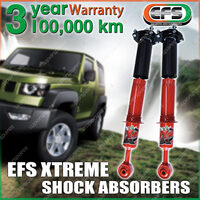Pair Front EFS 45mm Lift X-Treme Shock Absorbers for LDV T60 4WD ute 2017+