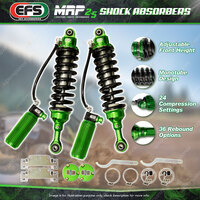 2x Front EFS MRP 2.5 Strut Shock Absorbers for Mitsubishi Triton MQ MR 4WD 15-On