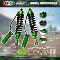 2x Front EFS MRP 2.5 Strut Shock Absorbers for Toyota Hilux Revo GUN 126 GGN 125