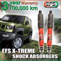 Front X-Treme 50mm Lift Shock Absorbers for Toyota Landcruiser HZJ HVDJ 76 78 79
