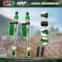 2 x Rear EFS MRP 2.5 Shock Absorbers for Toyota Hilux Rogue Wide Body 4WD 22-On