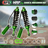 2 Pcs EFS Front 45mm Lift MRP 2.5 Shock Absorbers for LDV D90 2017-on