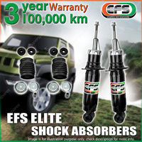 EFS Front 50mm Lift Elite Strut Shock Absorbers for Nissan Navara D27 4WD 26-ON