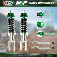 EFS Front 25mm Lift MXP Shock Absorbers for Volkswagen Amarok 4 Cyl V6 10-23