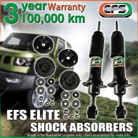 Front EFS ELITE Shock Absorbers for Nissan Navara D40 2009-on 50mm Lift