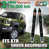 Rear EFS XTR Shock Absorbers for Landcruiser HZJ 76 78 79 Series 50mm Lift