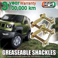 Rear EFS Greaseable Leaf Springs Swing Shackles for Mazda Bravo B2500 B2600