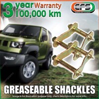 Rear EFS Greaseable Swing Shackles for Toyota Hilux RN110 LN111 8/1988-1996