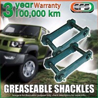 Rear EFS Greaseable Swing Shackles for Toyota Hilux Leaf Front Axle Off Road