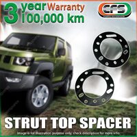 Pair EFS Coil Strut Top Spacer for Mitsubishi Challenger WAGON 2010 ON