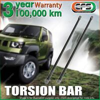 Pair EFS Heavy Duty Torsion Bar for LANDCRUISER IFS FZJ UZJ 100 Series 1998-07