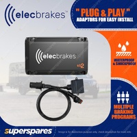 Elecbrakes Electric Brake Controller + Adaptor Bundle A7SR-7 Socket