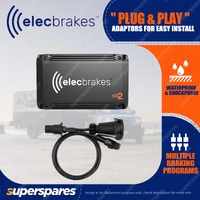 Elecbrakes Electric Brake Controller + Adaptor Bundle A7SR-7LR Socket