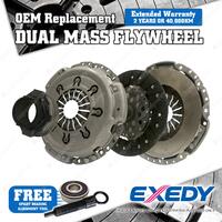 Exedy Clutch Kit & DMF for Nissan Navara D40 YD25DDTI 4WD RWD 2.5L Size 250mm