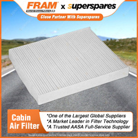 Fram Cabin Filter for Toyota C-HR NGX10R NGX50R 1.2L Petrol 8NR-FTS Refer RCA333