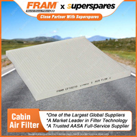 Fram Cabin Air Filter for Hyundai Tucson JM 4Cyl V6 Height 17mm Length 215mm