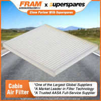 Fram Cabin Filter for Ford Ecosport BK Fiesta WS WZ TD Height 20mm Refer RCA189C