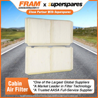 Fram Cabin Filter for Mazda 3 BL 4Cyl Turbo Diesel Petrol 09-14 Height 17mm