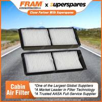 Fram Cabin Air Filter for Mazda 2 DE DH 1.3L 1.5L 2007-2015 Refer RCA246P