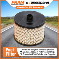 Fram Fuel Filter for Fiat Scudo JTD Van 4CYL 2.0L Turbo Diesel 01/2007-On
