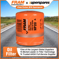 1 Piece Fram Racing Oil Filter for Hummer H2 6L Petrol 01/2003-01/2006 Ref Z160