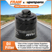 Fram Oil Filter for Audi A2 8Z 1.4 1.6L Petrol 4Cyl 08/2000-2005 Height 92mm