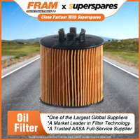 Fram Oil Filter for Audi A3 8P 8V 1.6 2.0L Petrol Turbo Diesel Height 74mm
