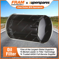 Fram Oil Filter for Ford FIESTA WP 4 1.3 Petrol FUJA FUJB 05/2002-2004 Ref Z631