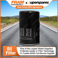 Fram Oil Filter for Ford CORTINA TC TC 1.6L TD Escort MK1 MK2 Height 124mm