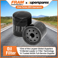 Fram Oil Filter for FIAT REGATA 1.5 61Kw 138B3 4Cyl Petrol Height 89mm Refer Z88