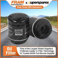 1 x Fram Oil Filter - PH10757 Refer Z794 Height 98mm Outer/Can Diameter 78mm