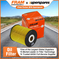 1 x Fram Oil Filter - CH8158ECO Refer R2613P Height 111mm Inside Dia Top 21mm