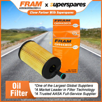 1 x Fram Oil Filter - CH9443ECO Refer R2608P Height 142mm Inside Dia Top 22mm