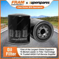 1 x Fram Oil Filter - PH10127 Refer Z630 Height 125mm Outer/Can Diameter 93mm