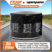 1 x Fram Oil Filter - P3828 Refer Z155X Height 82mm Outer/Can Diameter 102mm