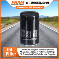 1 x Fram Oil Filter - PH4681 Refer Z423 Height 124mm Outer/Can Diameter 76mm